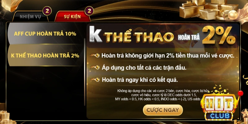 chương trình khuyến mãi hitclub